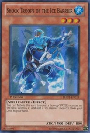 Shock Troops of the Ice Barrier (HA03-EN018) - Hidden Arsenal 3 1st Edition - Premium Yugioh Single from Konami - Just $0.25! Shop now at Game Crave Tournament Store