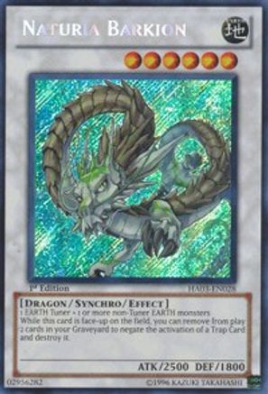 Naturia Barkion (HA03-EN028) - Hidden Arsenal 3 Unlimited - Premium Yugioh Single from Konami - Just $3.30! Shop now at Game Crave Tournament Store