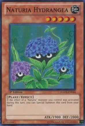 Naturia Hydrangea (HA03-EN044) - Hidden Arsenal 3 1st Edition - Premium Yugioh Single from Konami - Just $0.29! Shop now at Game Crave Tournament Store