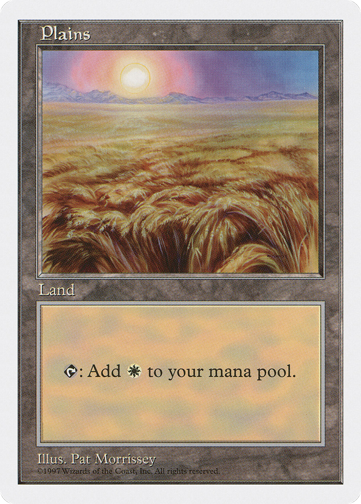 Plains (5ED-432) - Fifth Edition - Premium MTG Single from Wizards of the Coast - Just $0.16! Shop now at Game Crave Tournament Store