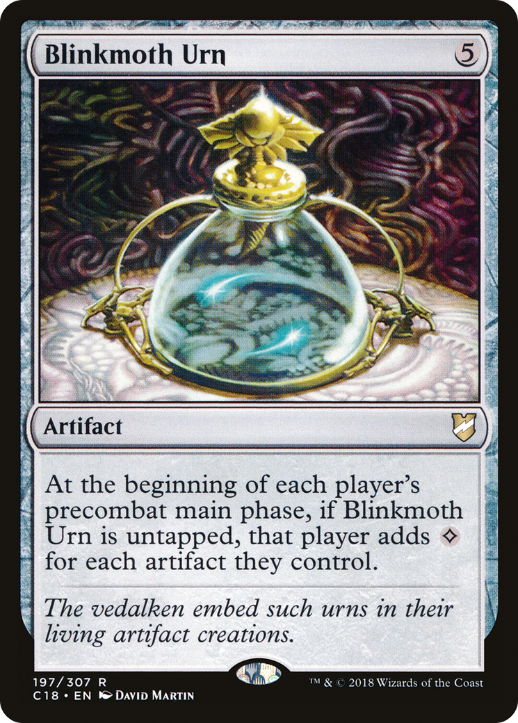 Blinkmoth Urn (C18-197) - Commander 2018 - Premium MTG Single from Wizards of the Coast - Just $0.84! Shop now at Game Crave Tournament Store