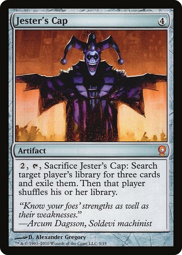 Jester's Cap (V10-005) - From the Vault: Relics Foil - Premium MTG Single from Wizards of the Coast - Just $0.88! Shop now at Game Crave Tournament Store