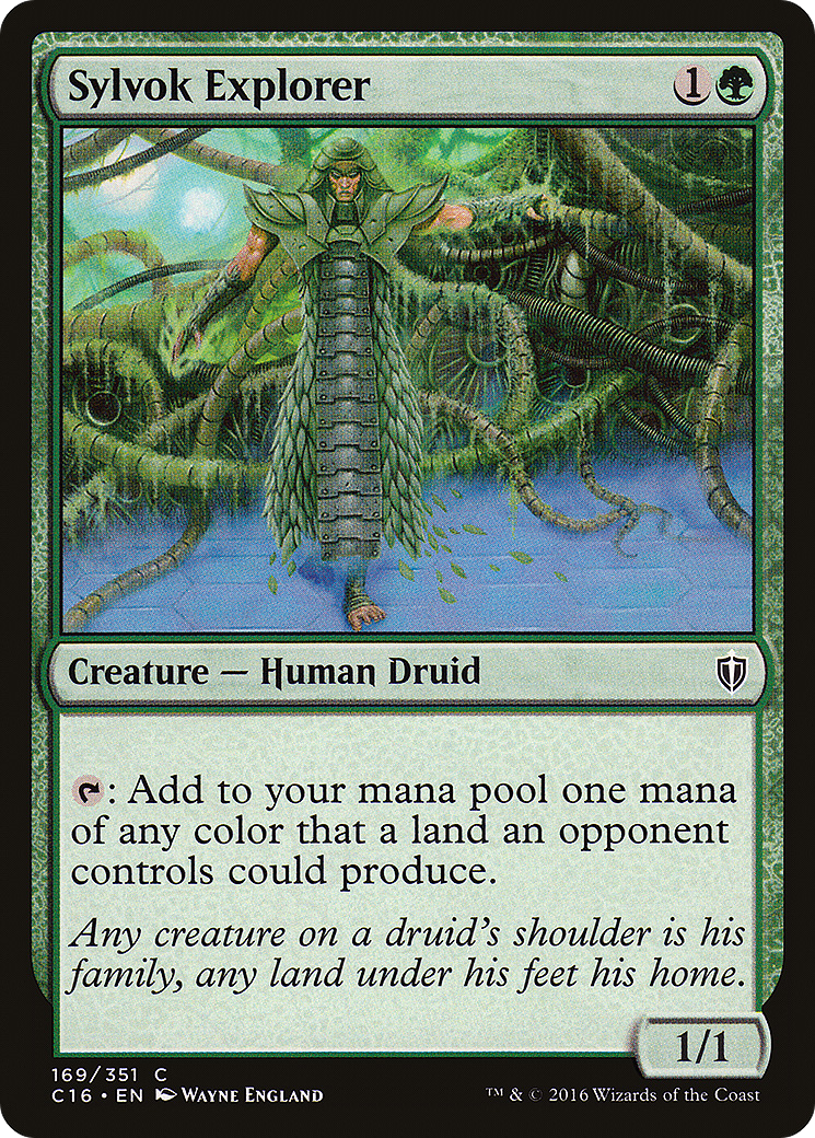 Sylvok Explorer (C16-169) - Commander 2016 - Premium MTG Single from Wizards of the Coast - Just $0.08! Shop now at Game Crave Tournament Store