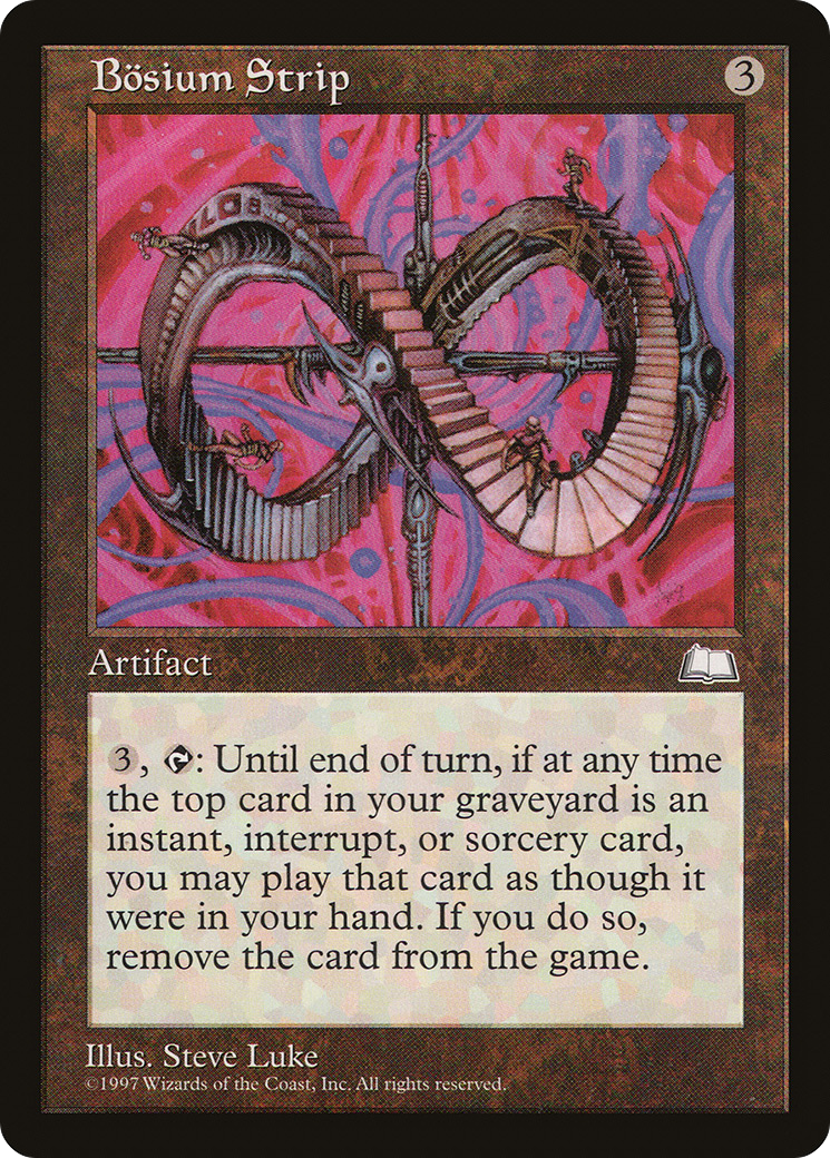 Bösium Strip (WTH-147) - Weatherlight - Premium MTG Single from Wizards of the Coast - Just $2.27! Shop now at Game Crave Tournament Store