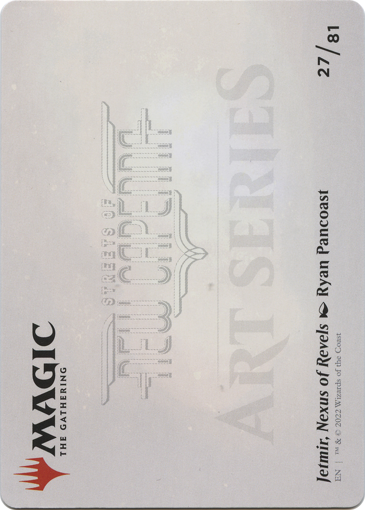Jetmir, Nexus of Revels // Jetmir, Nexus of Revels (ASNC-027) - New Capenna Art Series (Borderless) Foil - Premium MTG Single from Wizards of the Coast - Just $0! Shop now at Game Crave Tournament Store
