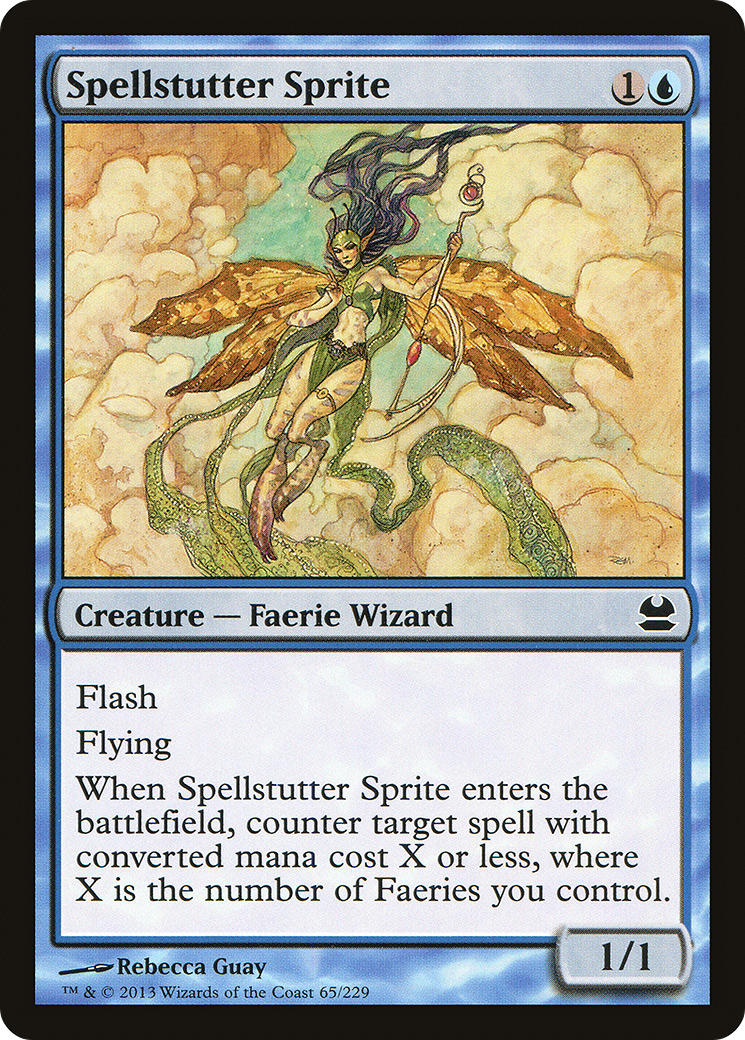 Spellstutter Sprite (MMA-065) - Modern Masters - Premium MTG Single from Wizards of the Coast - Just $2.97! Shop now at Game Crave Tournament Store