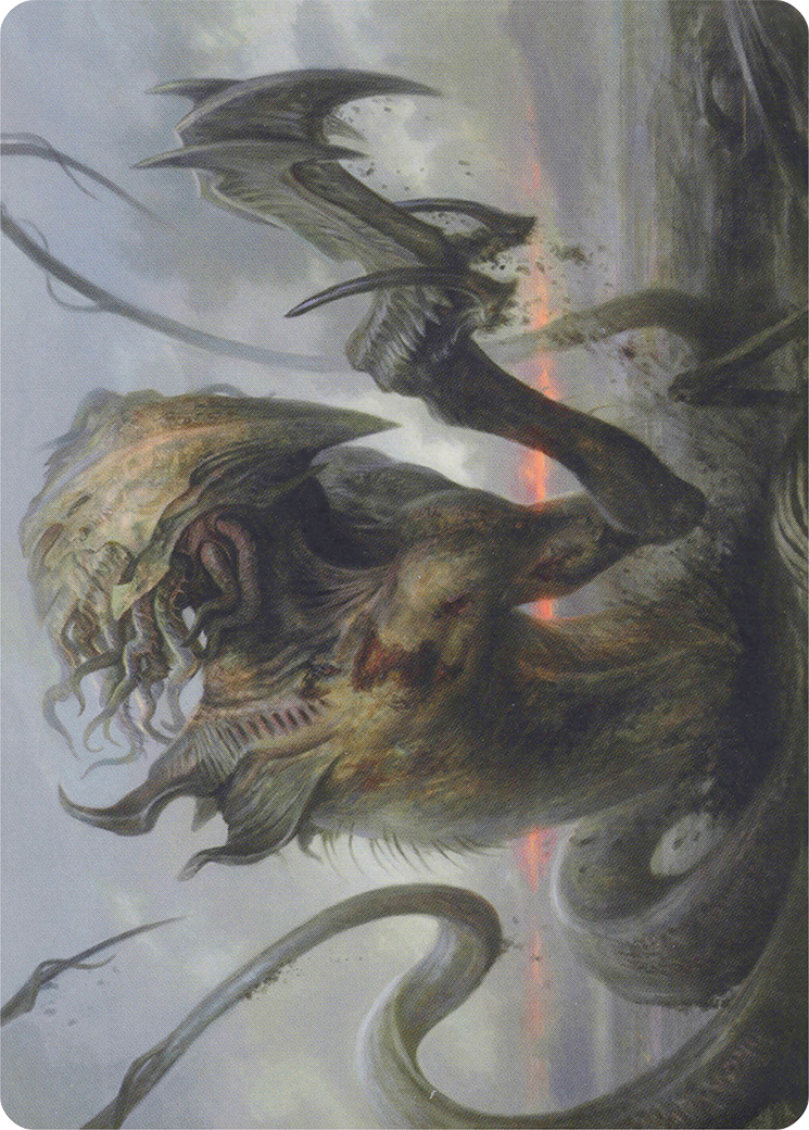 Dregscape Sliver // Dregscape Sliver (AMH1-027) - Modern Horizons Art Series (Borderless) - Premium MTG Single from Wizards of the Coast - Just $0! Shop now at Game Crave Tournament Store
