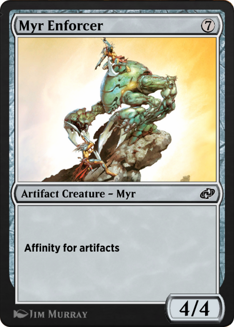 Myr Enforcer (J21-749) - Jumpstart: Historic Horizons - Premium MTG Single from Wizards of the Coast - Just $0! Shop now at Game Crave Tournament Store