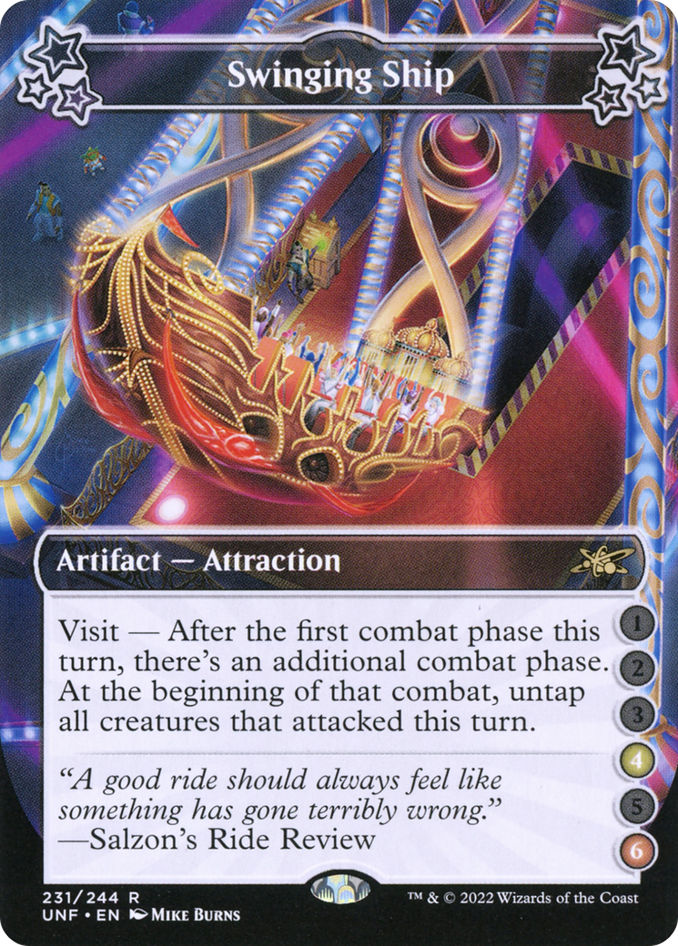 Swinging Ship (UNF-231B) - Unfinity - Premium MTG Single from Wizards of the Coast - Just $0.09! Shop now at Game Crave Tournament Store
