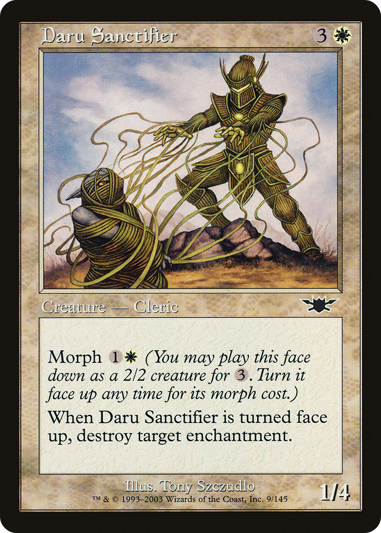 Daru Sanctifier (LGN-009) - Legions Foil - Premium MTG Single from Wizards of the Coast - Just $0.09! Shop now at Game Crave Tournament Store