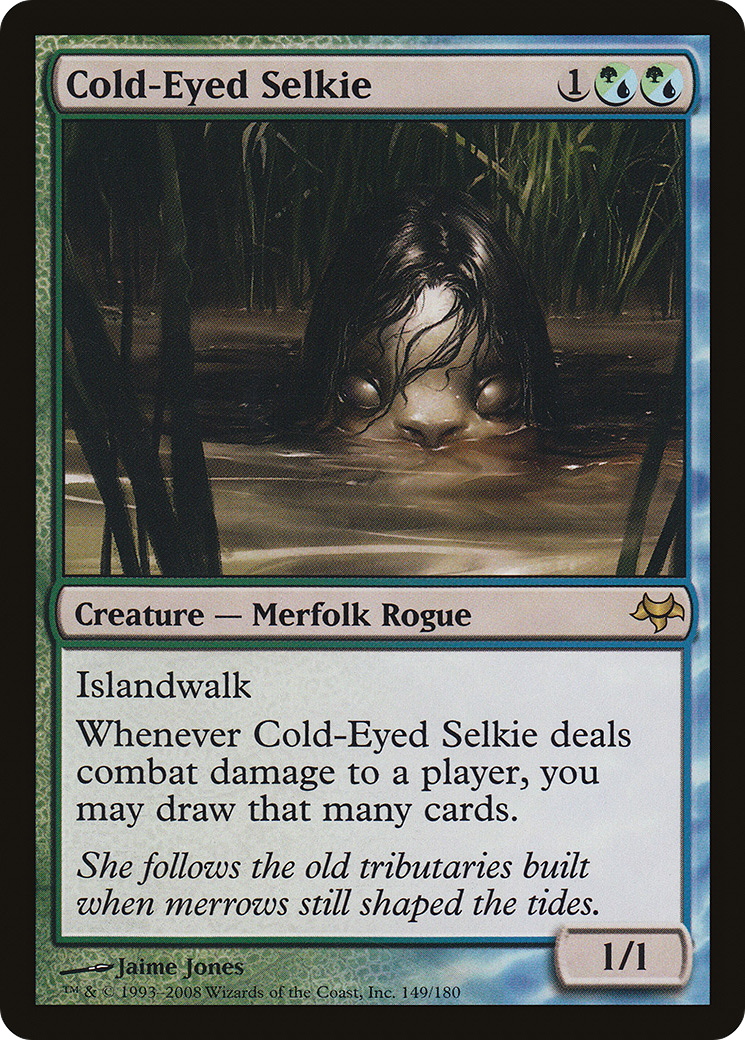 Cold-Eyed Selkie (EVE-149) - Eventide - Premium MTG Single from Wizards of the Coast - Just $0.22! Shop now at Game Crave Tournament Store