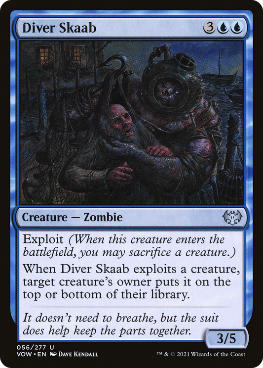 Diver Skaab (VOW-056) - Innistrad: Crimson Vow - Premium MTG Single from Wizards of the Coast - Just $0.08! Shop now at Game Crave Tournament Store