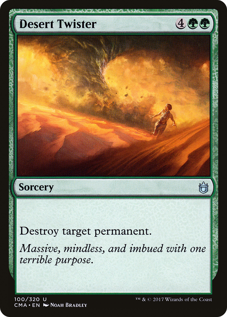 Desert Twister (CMA-100) - Commander Anthology - Premium MTG Single from Wizards of the Coast - Just $0.08! Shop now at Game Crave Tournament Store