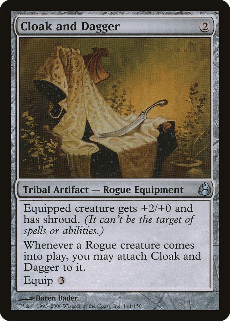 Cloak and Dagger (MOR-141) - Morningtide Foil - Premium MTG Single from Wizards of the Coast - Just $1.19! Shop now at Game Crave Tournament Store