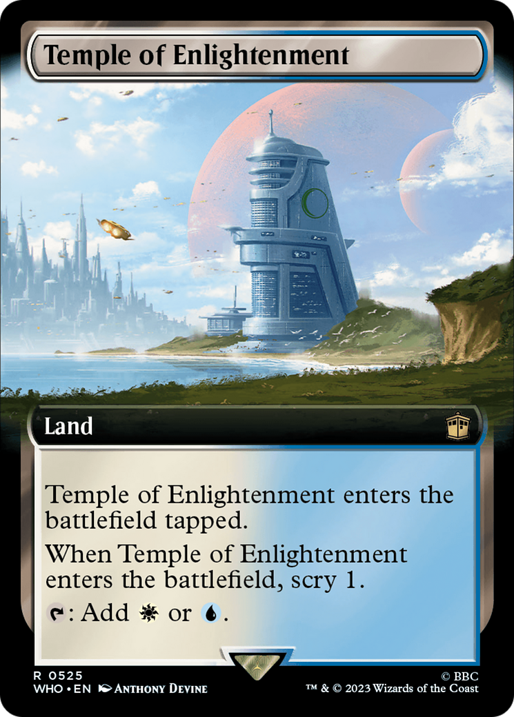 Temple of Enlightenment (WHO-525) - Doctor Who: (Extended Art) - Premium MTG Single from Wizards of the Coast - Just $0.08! Shop now at Game Crave Tournament Store