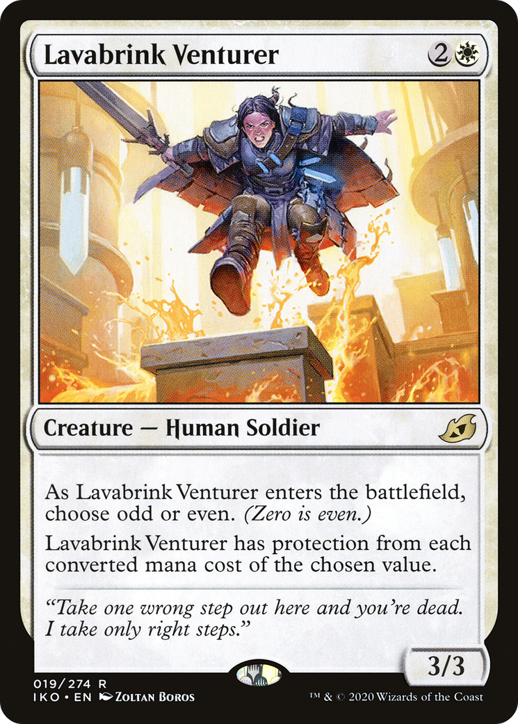 Lavabrink Venturer (IKO-019) - Ikoria: Lair of Behemoths - Premium MTG Single from Wizards of the Coast - Just $0.08! Shop now at Game Crave Tournament Store