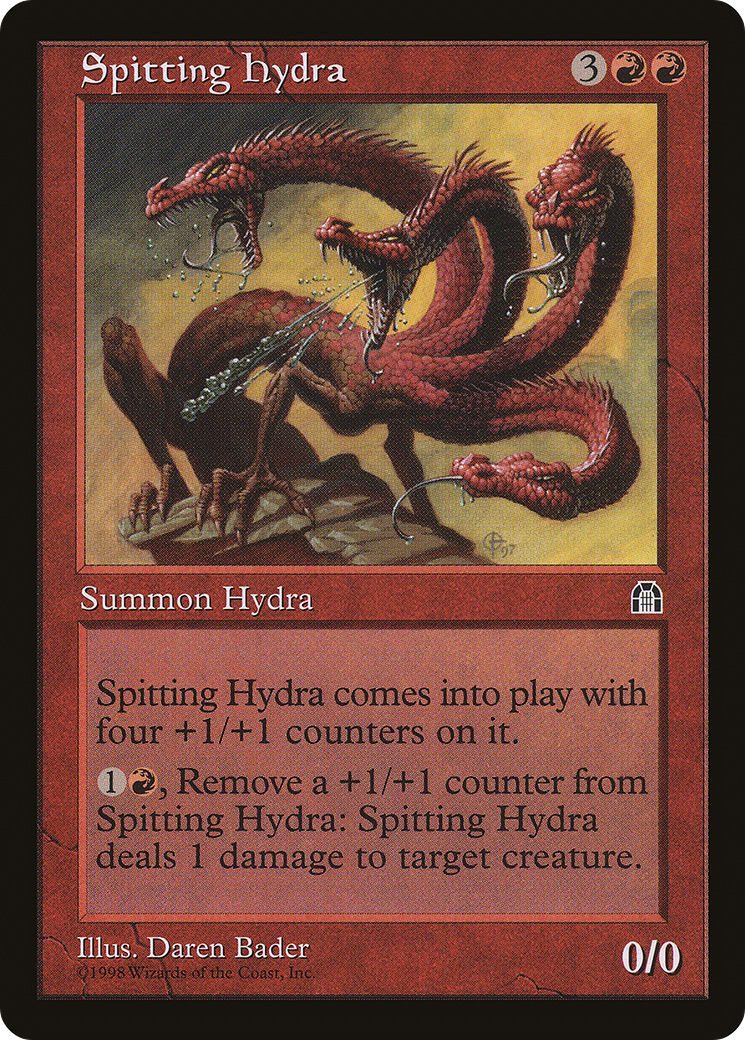 Spitting Hydra (STH-099) - Stronghold - Premium MTG Single from Wizards of the Coast - Just $0.08! Shop now at Game Crave Tournament Store