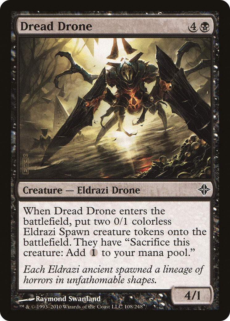 Dread Drone (ROE-108) - Rise of the Eldrazi - Premium MTG Single from Wizards of the Coast - Just $0.08! Shop now at Game Crave Tournament Store