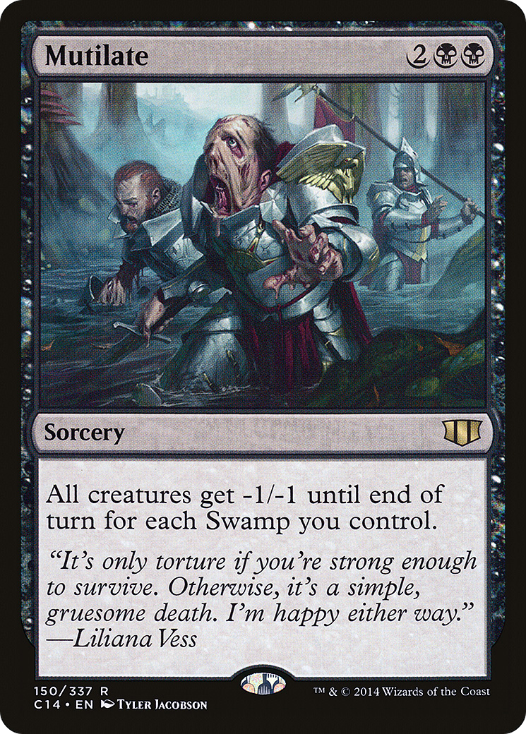 Mutilate (C14-150) - Commander 2014 - Premium MTG Single from Wizards of the Coast - Just $0.28! Shop now at Game Crave Tournament Store