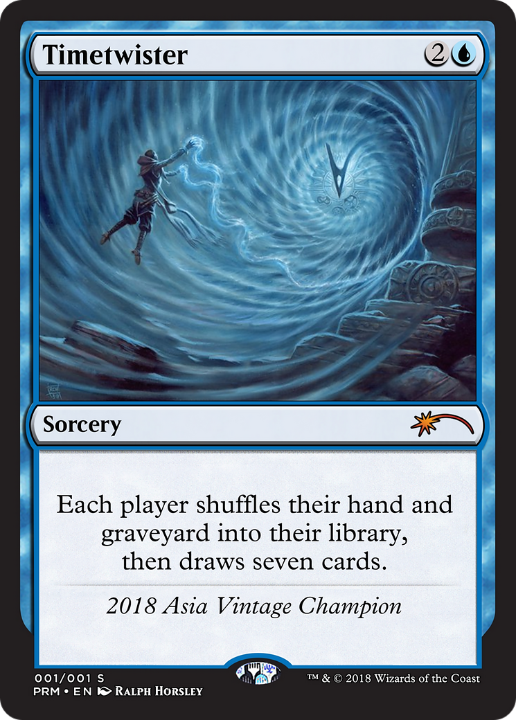 Timetwister (OVNT-2018A) - Vintage Championship - Premium MTG Single from Wizards of the Coast - Just $0! Shop now at Game Crave Tournament Store