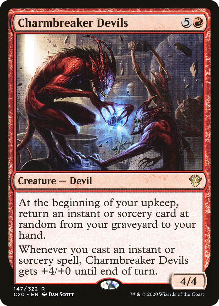 Charmbreaker Devils (C20-147) - Commander 2020 - Premium MTG Single from Wizards of the Coast - Just $0.08! Shop now at Game Crave Tournament Store