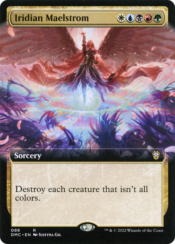 Iridian Maelstrom (DMC-088) - Dominaria United Commander: (Extended Art) - Premium MTG Single from Wizards of the Coast - Just $0.62! Shop now at Game Crave Tournament Store