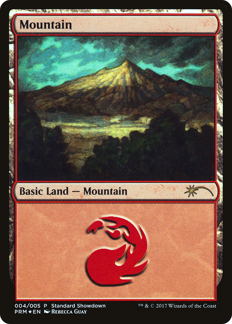 Mountain (PSS2-004) - XLN Standard Showdown Foil - Premium MTG Single from Wizards of the Coast - Just $0.17! Shop now at Game Crave Tournament Store
