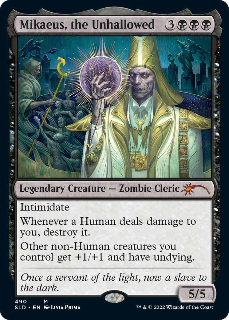 Mikaeus, the Unhallowed (SLD-490) - Secret Lair Drop Foil - Premium MTG Single from Wizards of the Coast - Just $10.15! Shop now at Game Crave Tournament Store