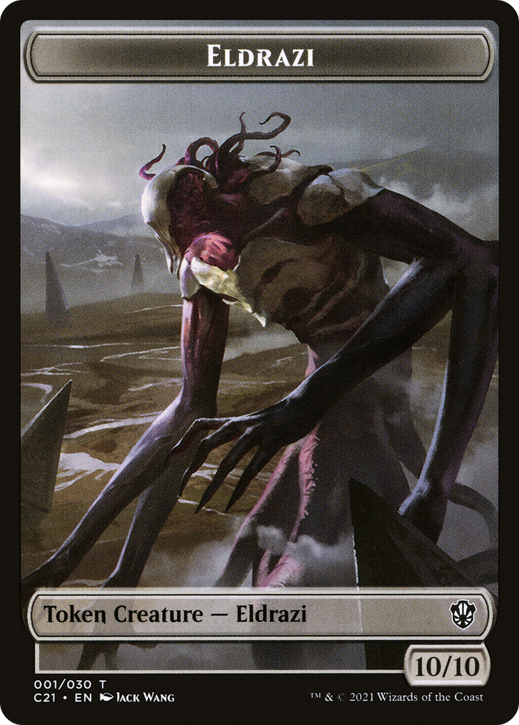 Eldrazi (TC21-001) - Commander 2021 Tokens - Premium MTG Single from Wizards of the Coast - Just $0! Shop now at Game Crave Tournament Store