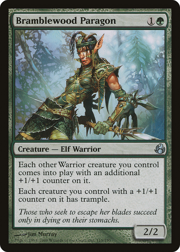 Bramblewood Paragon (MOR-115) - Morningtide - Premium MTG Single from Wizards of the Coast - Just $0.75! Shop now at Game Crave Tournament Store