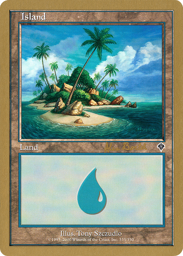 Island (WC01-AB335B) - World Championship Decks 2001 - Premium MTG Single from Wizards of the Coast - Just $0.26! Shop now at Game Crave Tournament Store