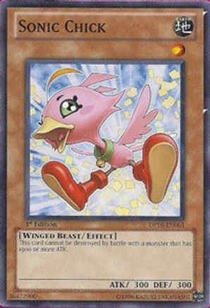 Sonic Chick (DP10-EN001) - Duelist Pack 10: Yusei 3 Unlimited - Premium Yugioh Single from Konami - Just $0.31! Shop now at Game Crave Tournament Store