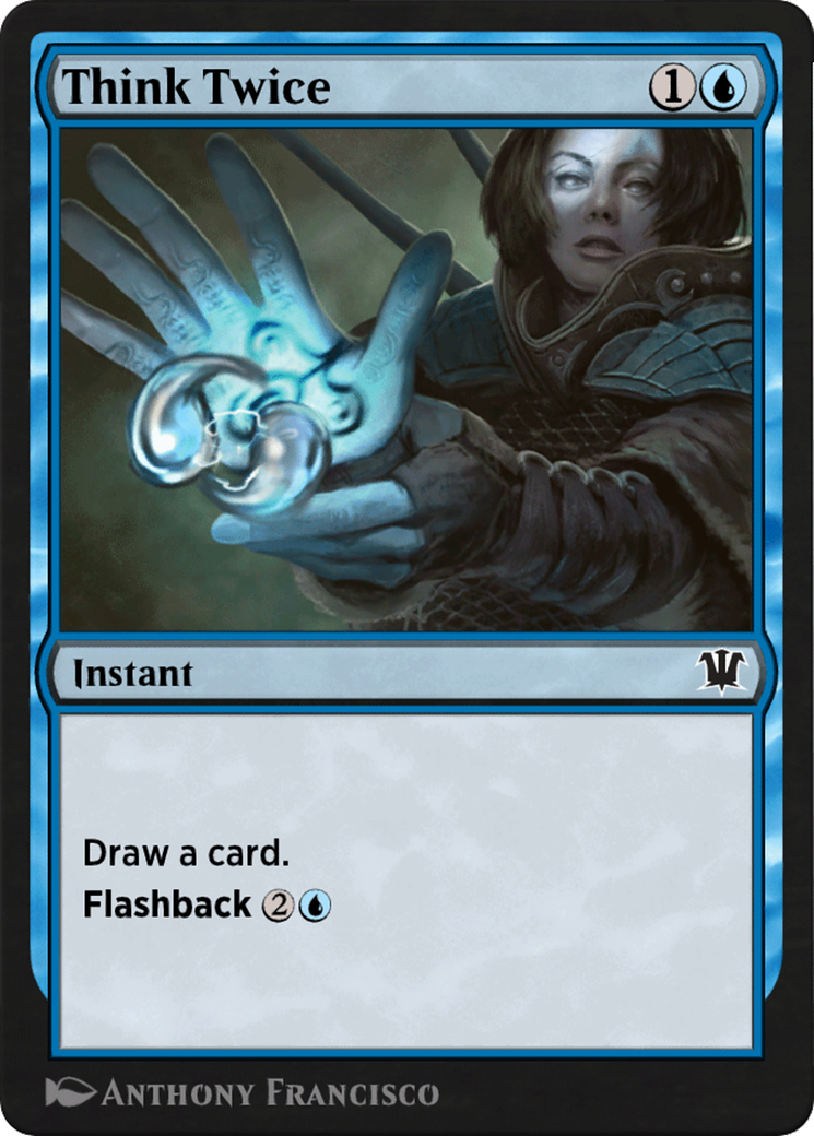Think Twice (HA4-007) - Historic Anthology 4 - Premium MTG Single from Wizards of the Coast - Just $0! Shop now at Game Crave Tournament Store