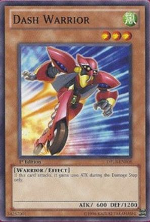 Dash Warrior (DP10-EN008) - Duelist Pack 10: Yusei 3 Unlimited - Premium Yugioh Single from Konami - Just $0.24! Shop now at Game Crave Tournament Store