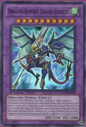 Dragon Knight Draco-Equiste (DP10-EN016) - Duelist Pack 10: Yusei 3 Unlimited - Premium Yugioh Single from Konami - Just $0.49! Shop now at Game Crave Tournament Store