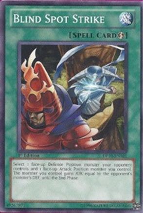 Blind Spot Strike (DP10-EN021) - Duelist Pack 10: Yusei 3 Unlimited - Premium Yugioh Single from Konami - Just $0.25! Shop now at Game Crave Tournament Store