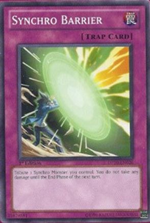 Synchro Barrier (DP10-EN026) - Duelist Pack 10: Yusei 3 Unlimited - Premium Yugioh Single from Konami - Just $0.08! Shop now at Game Crave Tournament Store