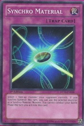 Synchro Material (DP10-EN030) - Duelist Pack 10: Yusei 3 1st Edition - Premium Yugioh Single from Konami - Just $0.58! Shop now at Game Crave Tournament Store