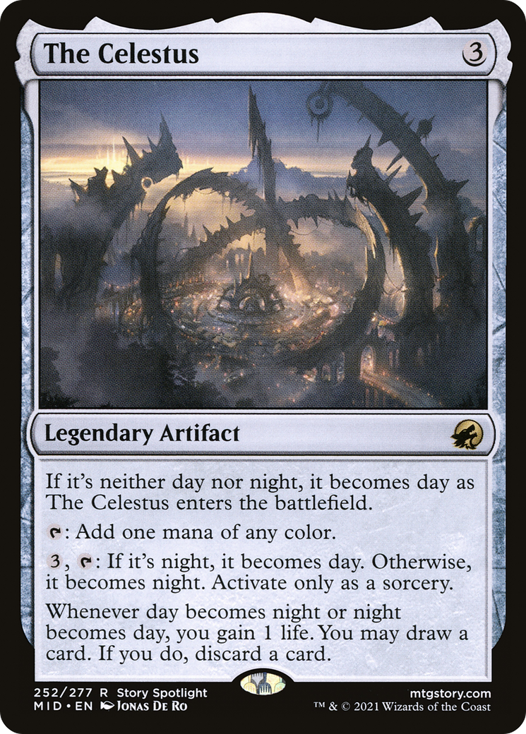 The Celestus (MID-252) - Innistrad: Midnight Hunt Foil - Premium MTG Single from Wizards of the Coast - Just $1.38! Shop now at Game Crave Tournament Store
