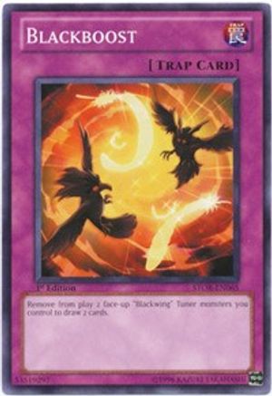 Blackboost (STOR-EN065) - Storm of Ragnarok 1st Edition - Premium Yugioh Single from Konami - Just $0.25! Shop now at Game Crave Tournament Store