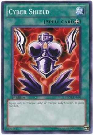 Cyber Shield (STOR-EN090) - Storm of Ragnarok Unlimited - Premium Yugioh Single from Konami - Just $0.26! Shop now at Game Crave Tournament Store