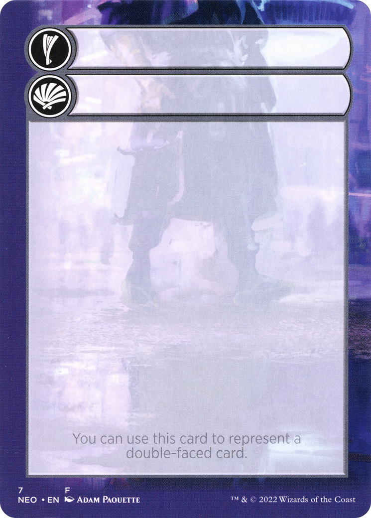Double-Faced Substitute Card (SNEO-007) - Kamigawa: Neon Dynasty Substitute Cards - Premium MTG Single from Wizards of the Coast - Just $0! Shop now at Game Crave Tournament Store