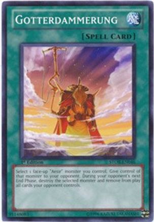 Gotterdammerung (STOR-EN046) - Storm of Ragnarok Unlimited - Premium Yugioh Single from Konami - Just $0.25! Shop now at Game Crave Tournament Store