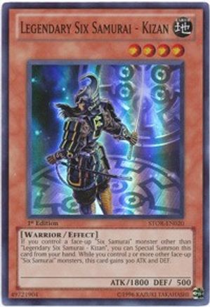 Legendary Six Samurai - Kizan (STOR-EN020) - Storm of Ragnarok Unlimited - Premium Yugioh Single from Konami - Just $3.22! Shop now at Game Crave Tournament Store