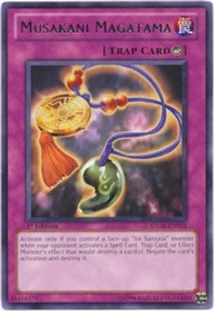 Musakani Magatama (STOR-EN074) - Storm of Ragnarok Unlimited - Premium Yugioh Single from Konami - Just $0.25! Shop now at Game Crave Tournament Store