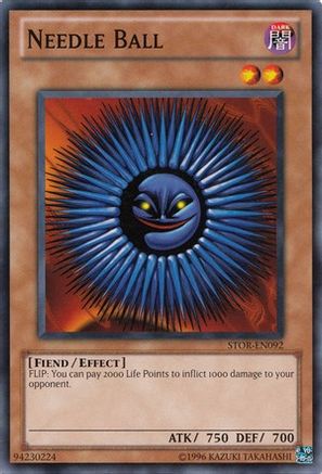 Needle Ball (STOR-EN092) - Storm of Ragnarok 1st Edition - Premium Yugioh Single from Konami - Just $0.25! Shop now at Game Crave Tournament Store