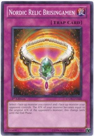 Nordic Relic Brisingamen (STOR-EN068) - Storm of Ragnarok 1st Edition - Premium Yugioh Single from Konami - Just $0.25! Shop now at Game Crave Tournament Store