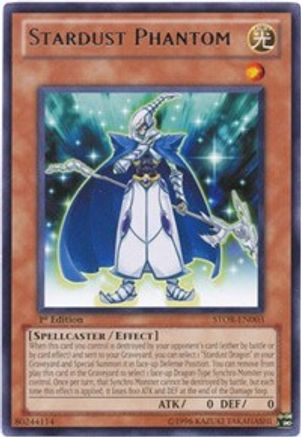 Stardust Phantom (STOR-EN003) - Storm of Ragnarok Unlimited - Premium Yugioh Single from Konami - Just $0.34! Shop now at Game Crave Tournament Store