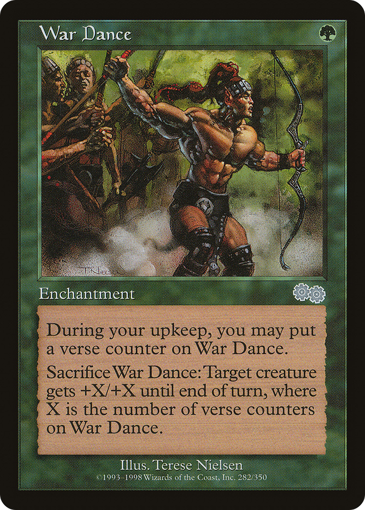 War Dance (USG-282) - Urza's Saga - Premium MTG Single from Wizards of the Coast - Just $0.08! Shop now at Game Crave Tournament Store