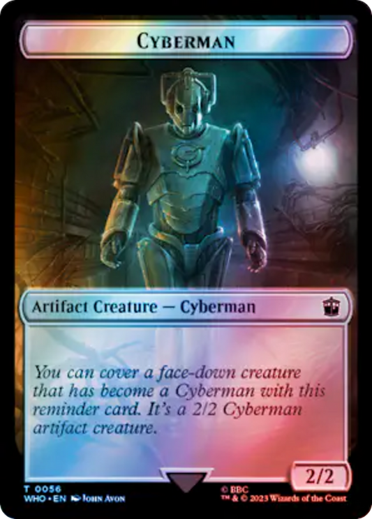 Cyberman (TWHO-056) - Doctor Who Tokens Foil - Premium MTG Single from Wizards of the Coast - Just $0! Shop now at Game Crave Tournament Store